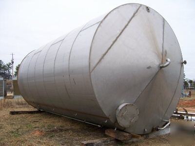 30,000 gallon 304 ss tank, vertical