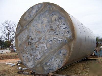 30,000 gallon 304 ss tank, vertical