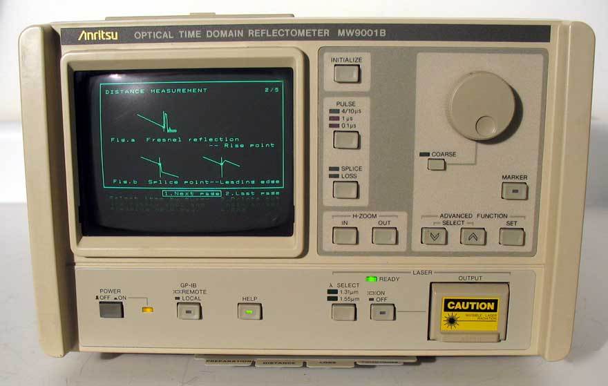 Anritsu MW9001B optical time domain reflectometer
