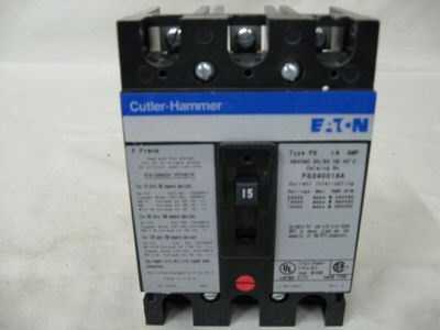 Cutler hammer 15 amp circuit breaker FS340015A