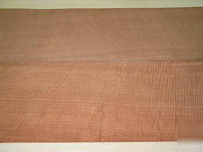 Figured quartered makore veneer 56 sq. ft. lot 3120