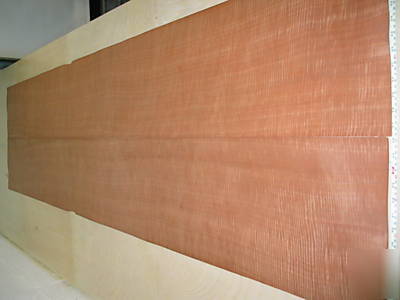 Figured quartered makore veneer 56 sq. ft. lot 3120