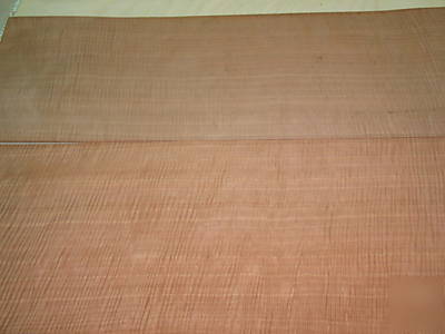 Figured quartered makore veneer 56 sq. ft. lot 3120