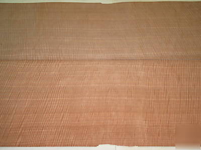 Figured quartered makore veneer 56 sq. ft. lot 3120