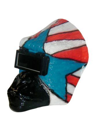 Hoodlum patriotic gorilla auto darkening welding helmet