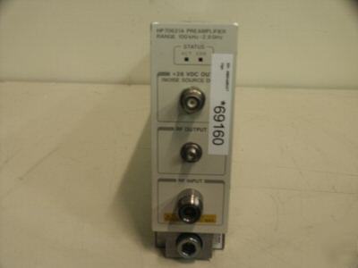 Hp 70621A 100 khz-2.9 ghz PREAMPLIFIERMODULE70000SERIES