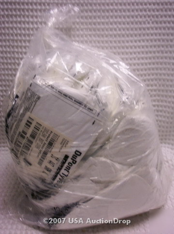 New 100 dupont sterile white boot covers sz x large
