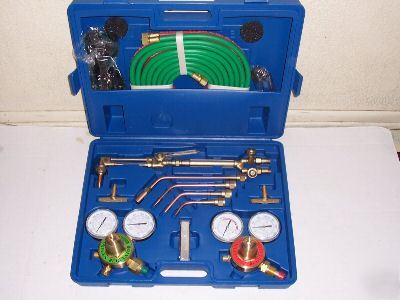 Oxygen and acetylene welding kit victor compartible