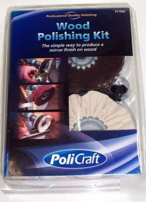 Policraft wood polishing kit