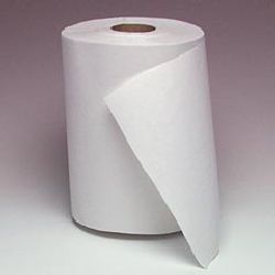White paper nonperforated roll towels-win 1190