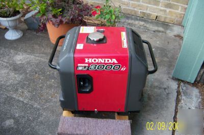 Honda eu 3000 is generator only 23 hours on it