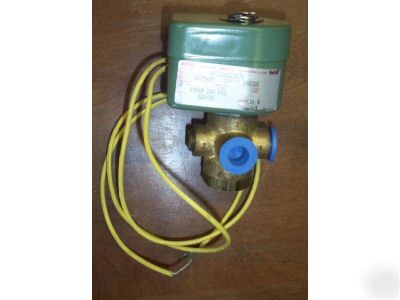 Asco solenoid valve 120V 3 way flow control air gas