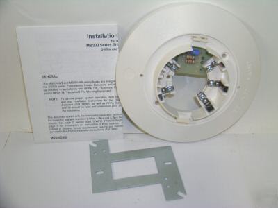 Ds bosch MB200-2W 2 wr smoke detector base w/aux relay 