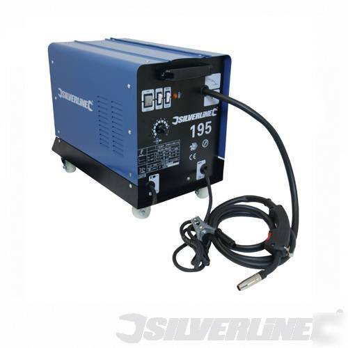 Mig welder 40-195A gas 3 yrs guarantee 675245