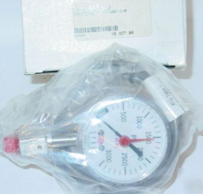 Millipore / span 0-3000PSI high purity pressure gauge