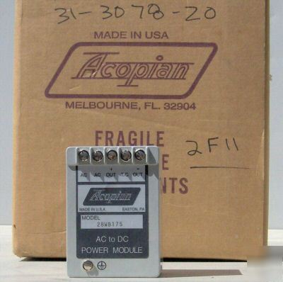 New acopian power module 28WB175