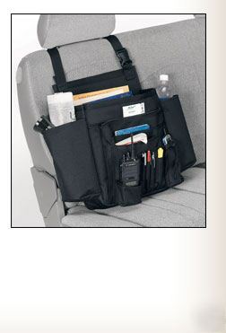 Uncle mikes mike's police car seat organizer duty bag
