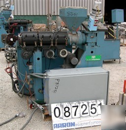 Used: hose extrusion line consisting of (1) plasti prog