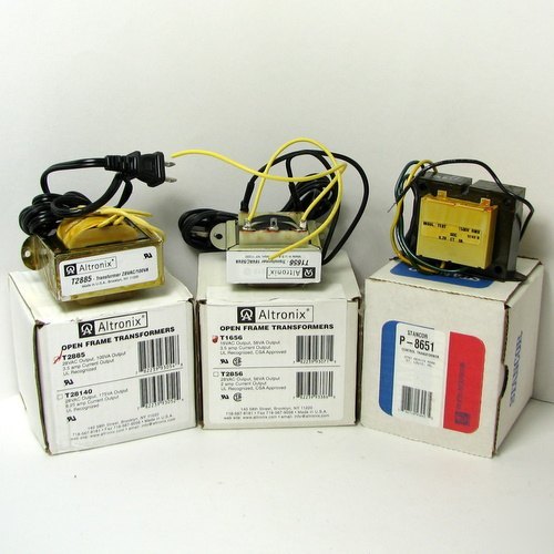 3 transformers- 2 open frame & 1 control transformer ib