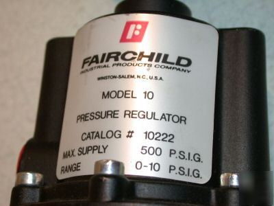 New fairchild model 10 air regulator 1/4