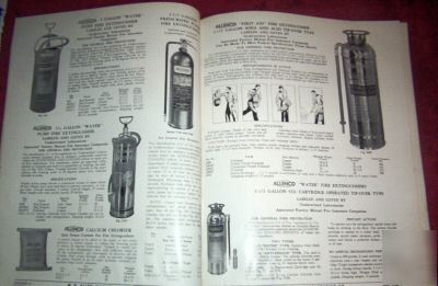 Rare 1957 allenco fire protection catalog 51