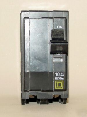 Square d 30 amp 2 pole circuit breaker model* QO230 * 