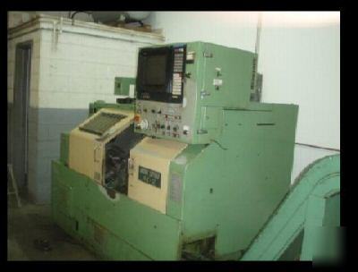 Mori seiki al 2 cnc lathe w/fanuc 10T (4245)