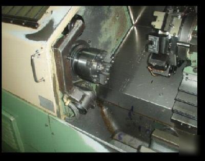 Mori seiki al 2 cnc lathe w/fanuc 10T (4245)