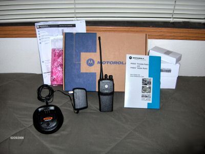 New motorola PR400 portable radio handset brand 