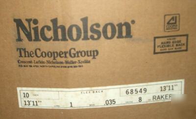 Nicholson band saw bandsaw blade 13' 11