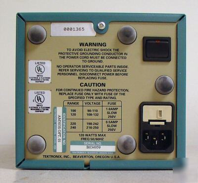 Tektronix TM502A opt 01 w/ 503B current probe amplifier