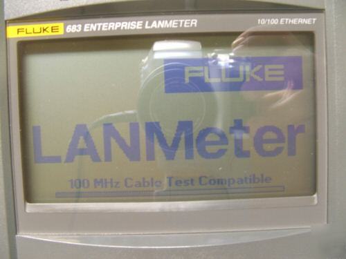 Fluke 683 10/100 enterprise network lanmeter & tester