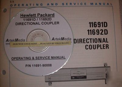 Hp 11691D 11692D operating & service manual 