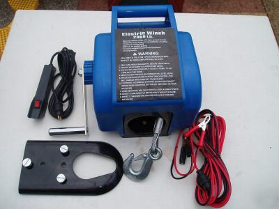 2000 - 6000 lb 12 v electric winch (puller /car/tractor