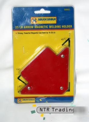 25 lb - 25LB magnetic arrow sheet metal welding clamp