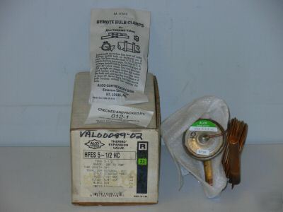 Alco thermo expansion valve 5.5 ton HFES5-1/2HC 1/2-5/8