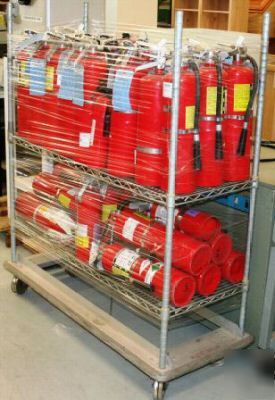 Fire extinguisher lot multi-purpose qty 30+ ameres A456