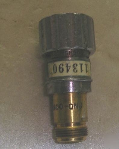 General radio 900-qnj 900 x n(f) adapter