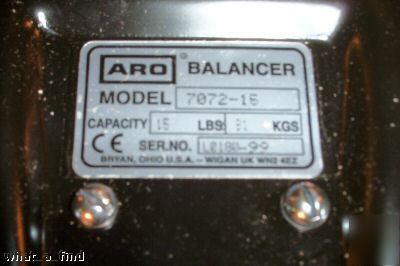 New aro tool balancer 15 lb. model 7072-15 