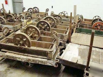 Wooden factory carts 48