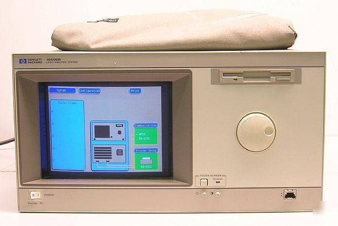 Hp - agilent - 16500B logic analysis system w/ 16550A