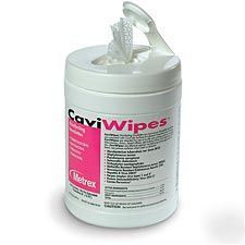 3 caviwipes disinfectant wipe. cavi wipe. cavicide.