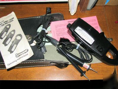 General electric snapper 350 ac volt/amp/ohm hook-on 