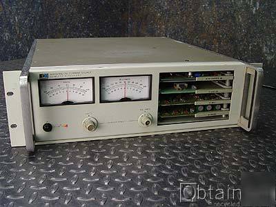 Hewlett packard 6140A digital current source 100VDC .1A