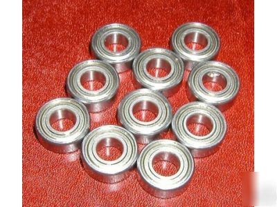 New 10 flanged ball bearing 8X12 X3.5 chrome steel 