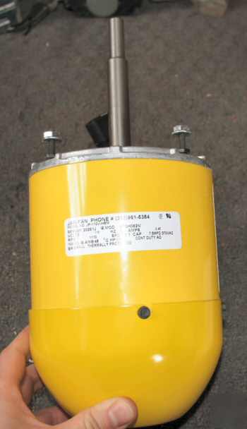 New jan-fan - 1/4 hp industrial fan motor jf-110V-hem 