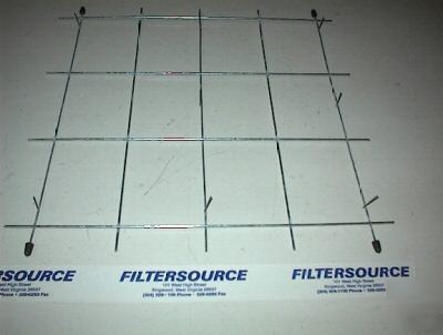 Paint spraybooth filter pad holder 20X20 steel grid 