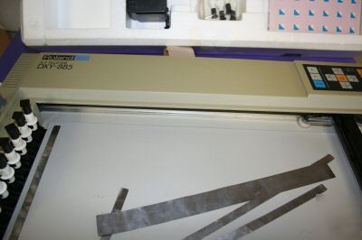 Roland x-y plotter dxy-885 manual original box working