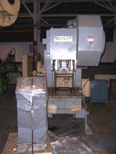 Used 50 ton rouselle obi flywheel press 50-a must see