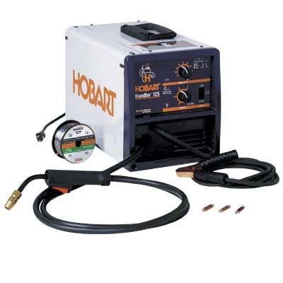 New hobart portable handler wire-feed welder~welding